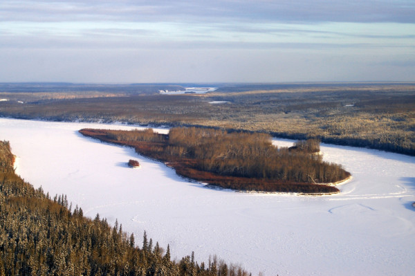 Athabasca River, Alberta, Canada