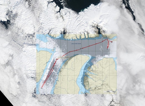 Killer whale tracking data for September 13, 2013