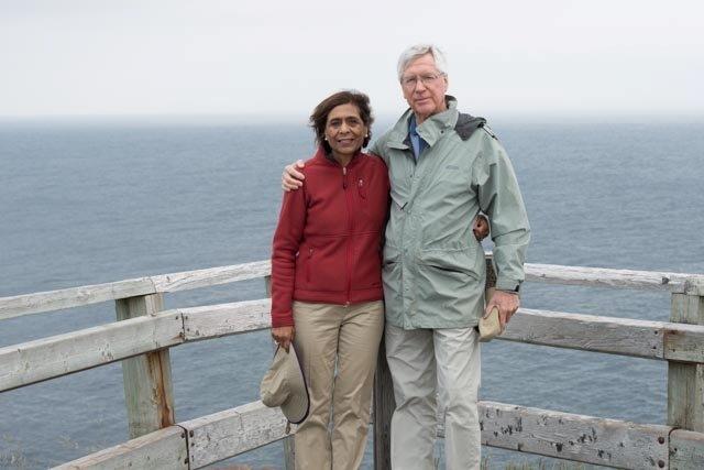 Tim and Nalini in Newfoundland. ©  Janice Ryan / WWF-Canada