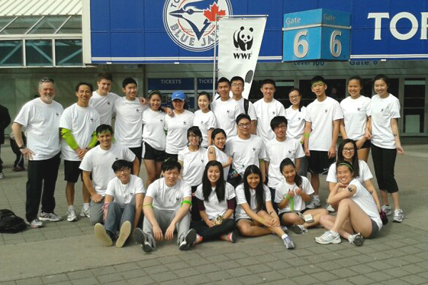 Team at CN Tower Climb