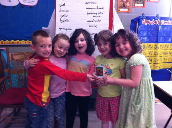 Melissa Bond’s kindergarten class at Tallahassee Community School in Eastern Passage, NS is hoping to attract some butterflies with their sprouting milkweed plants. They have been learning all about butterflies from books since receiving their seeds! ©  Melissa Bond. 