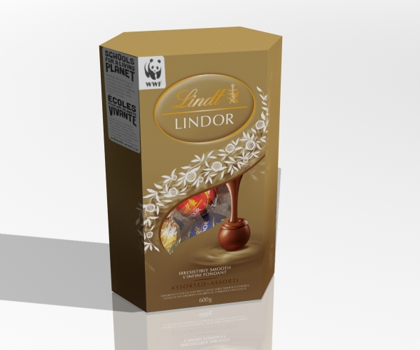 0805014 Lindt Assorted WWF cornet