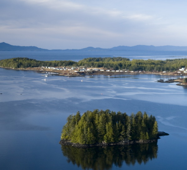 Metlakatla, a coastal village near Prince Rupert, British Columbia, Canada, is home to Tsimshian First Nations people.