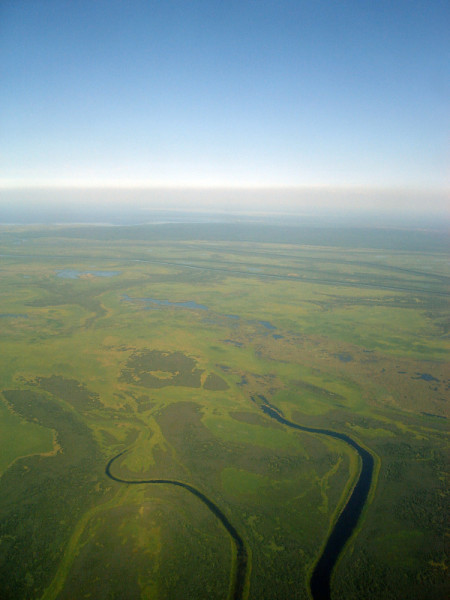 Peace-Athabasca Delta region, Alberta, Canada.
