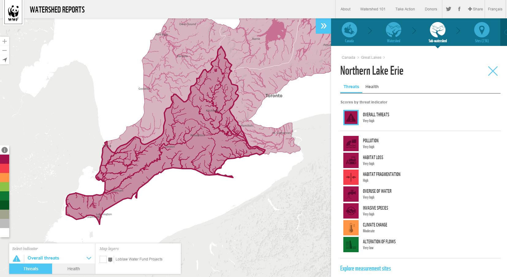 WWF-Canada is looking for action on Lake Erie phosphorous