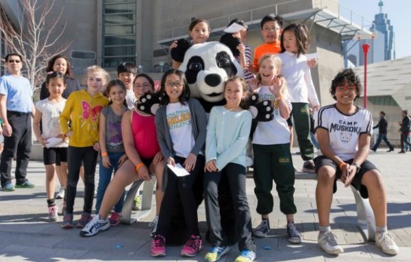 Some of the youngest climbers were the most enthusiastic. © James Carpenter / WWF-Canada