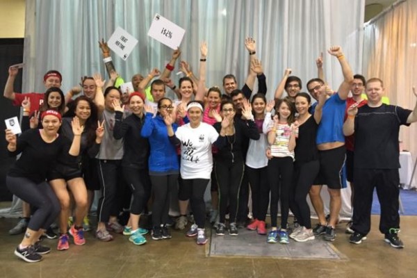 Bentall Kennedy celebrates post-climb. © Adrienne Lo / WWF-Canada