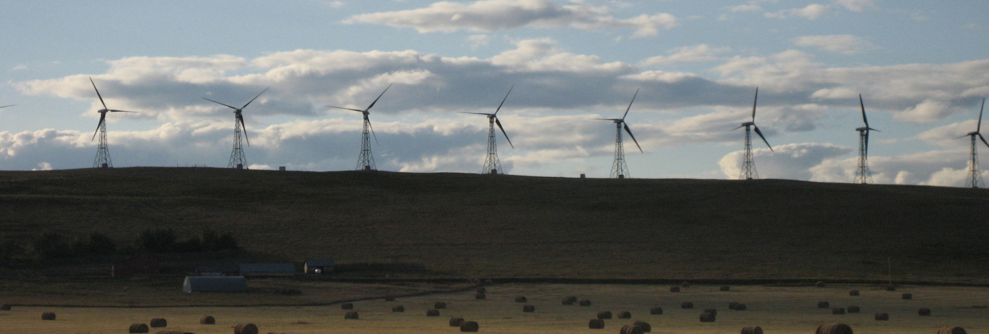 wind turbines