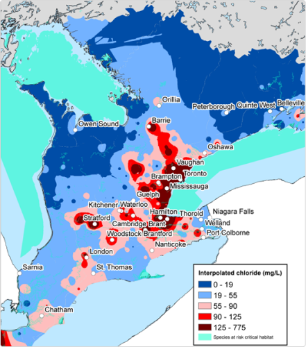 Map of Ontario