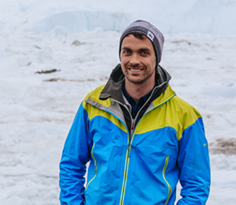 Brandon Laforest in Ilulissat, Greenland