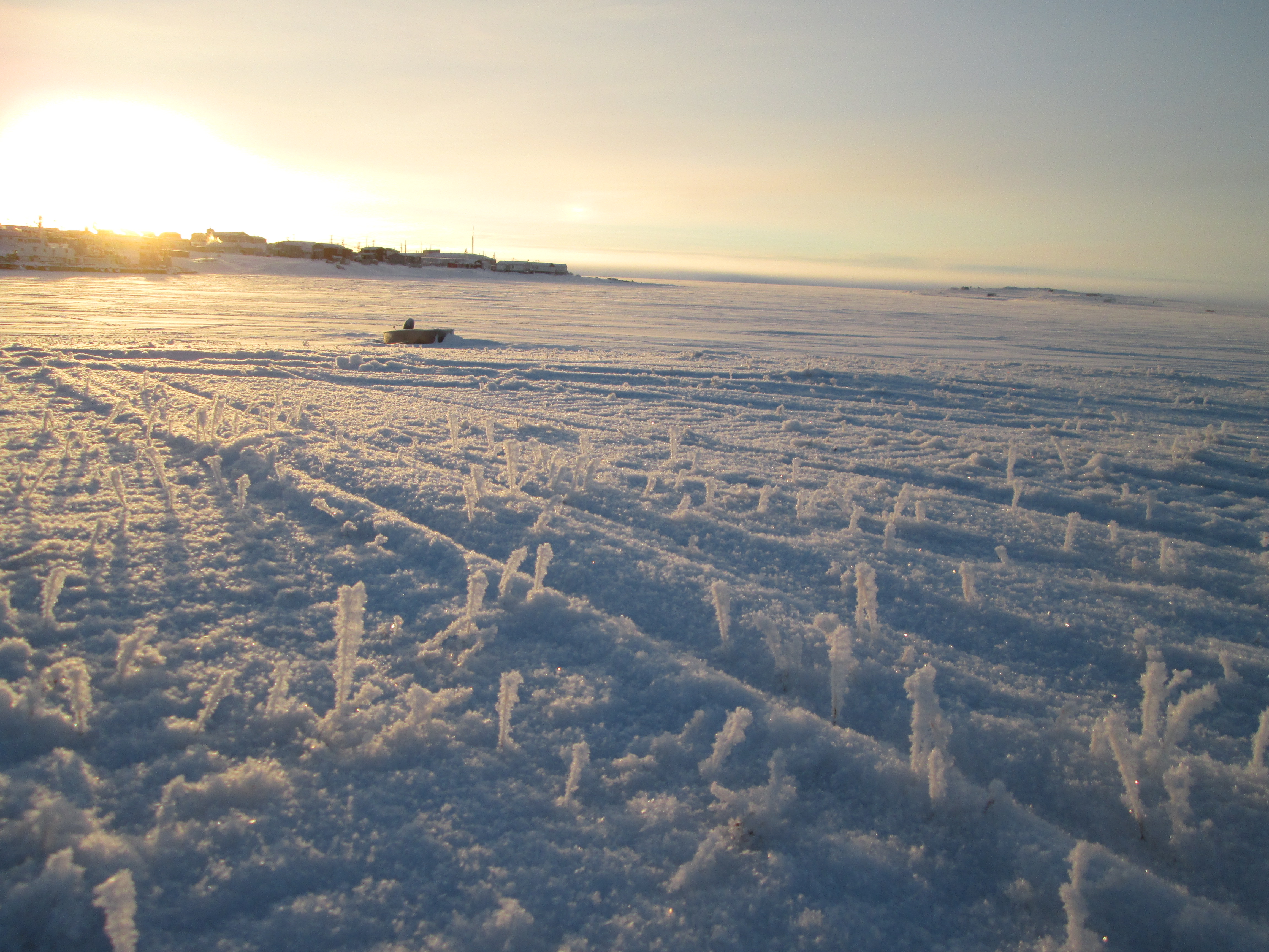 ice in Gjoa Haven