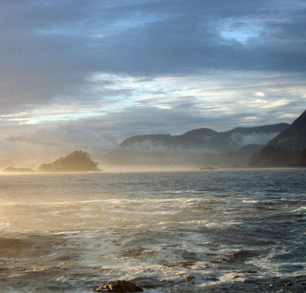 Pacific Ocean coastline