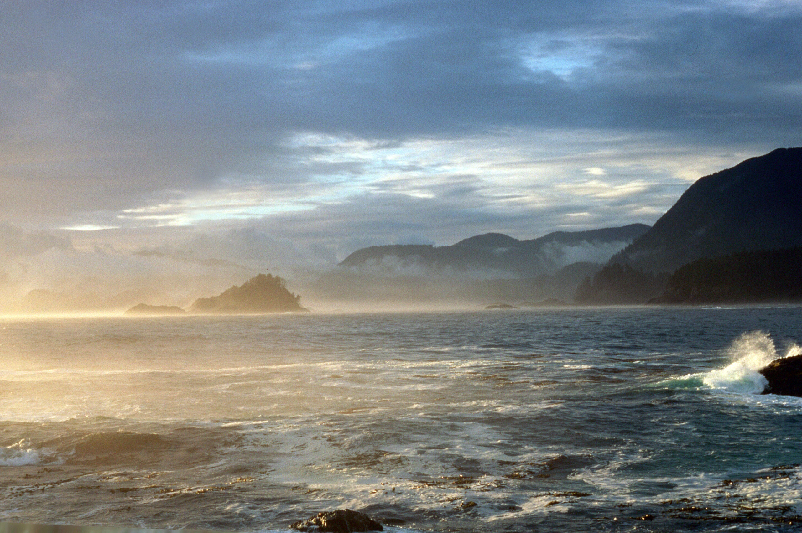 Pacific Ocean coastline