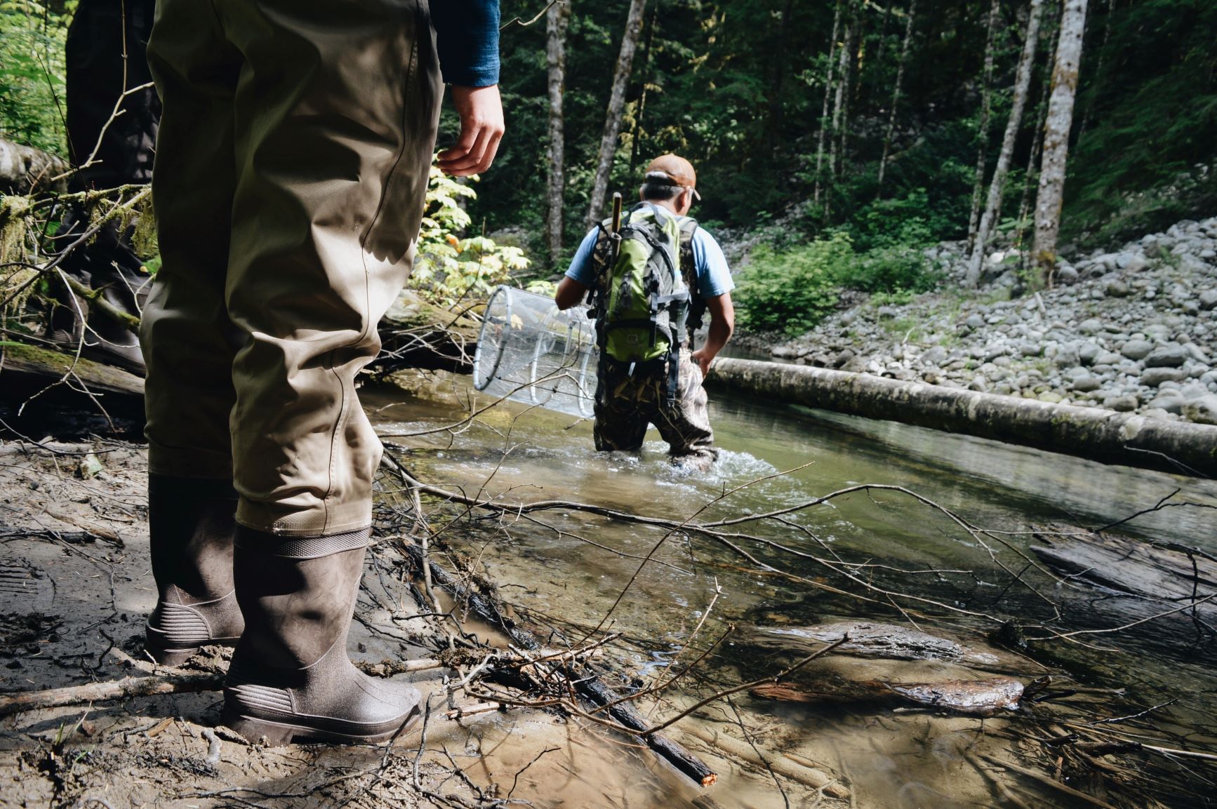 Boots in the mud