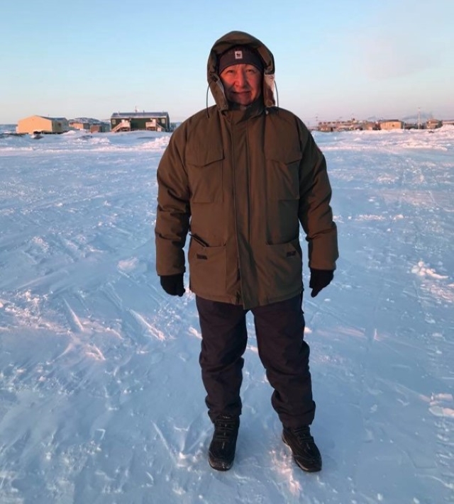 WWF-Canada's lead Arctic specialist Paul Okalik 